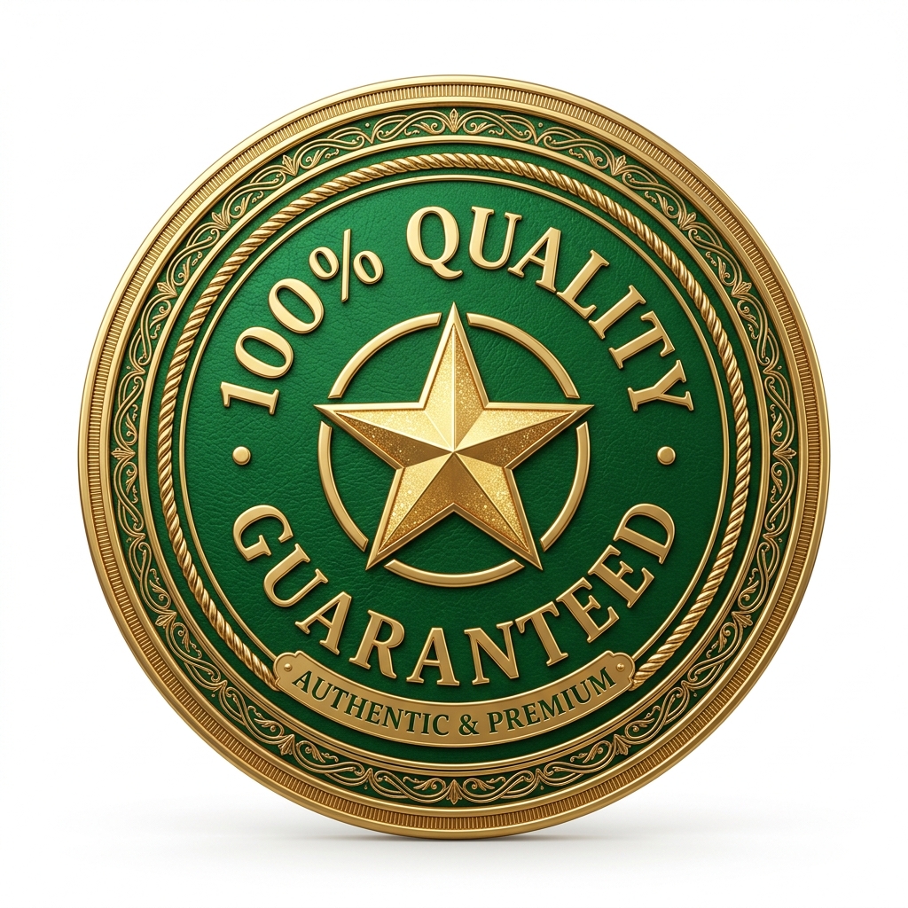 100% Work Guaranteed Badge